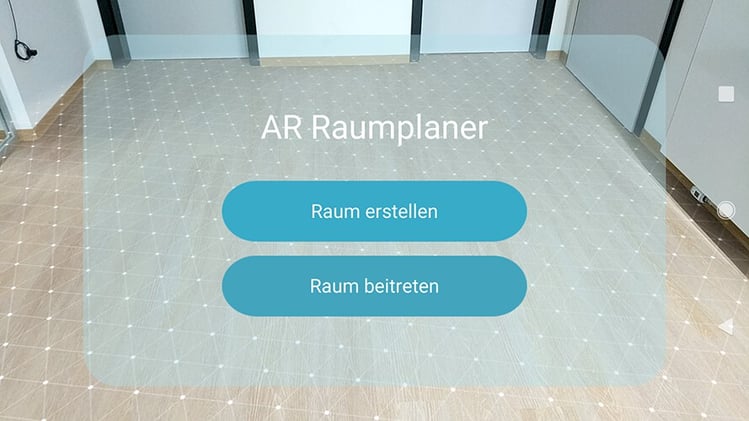 Startscreen der Rumplanung 