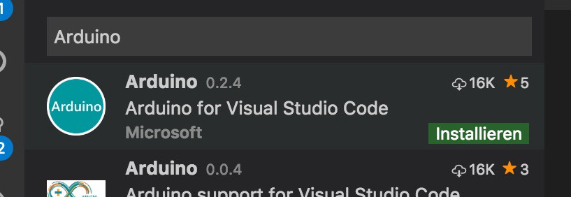 Visual Code Plugin Arduino
