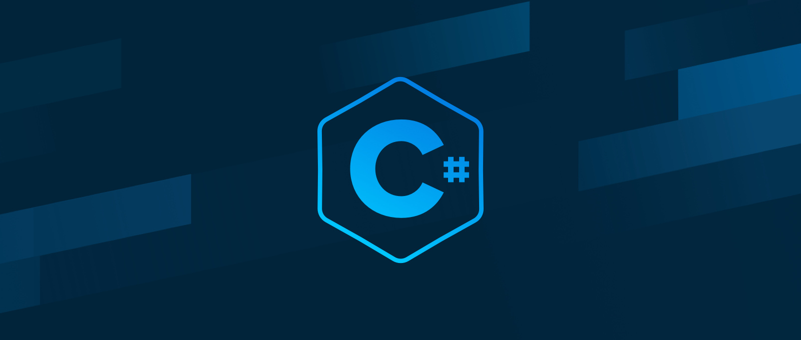 C# Logo auf dunklem Hintergrund