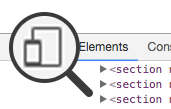 Icon der Device Toolbar in den DevTools